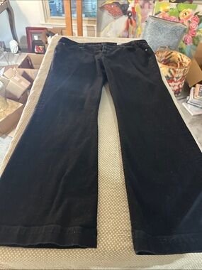 GAP Black Boyfriend Jeans Wide Leg